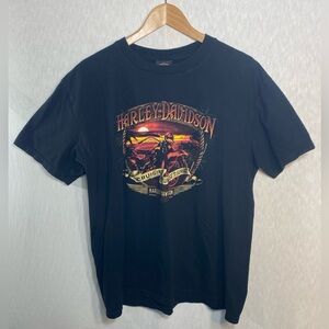 Harley-Davidson Men’s Cruising Short Sleeve Tee Shirt Black Size XL